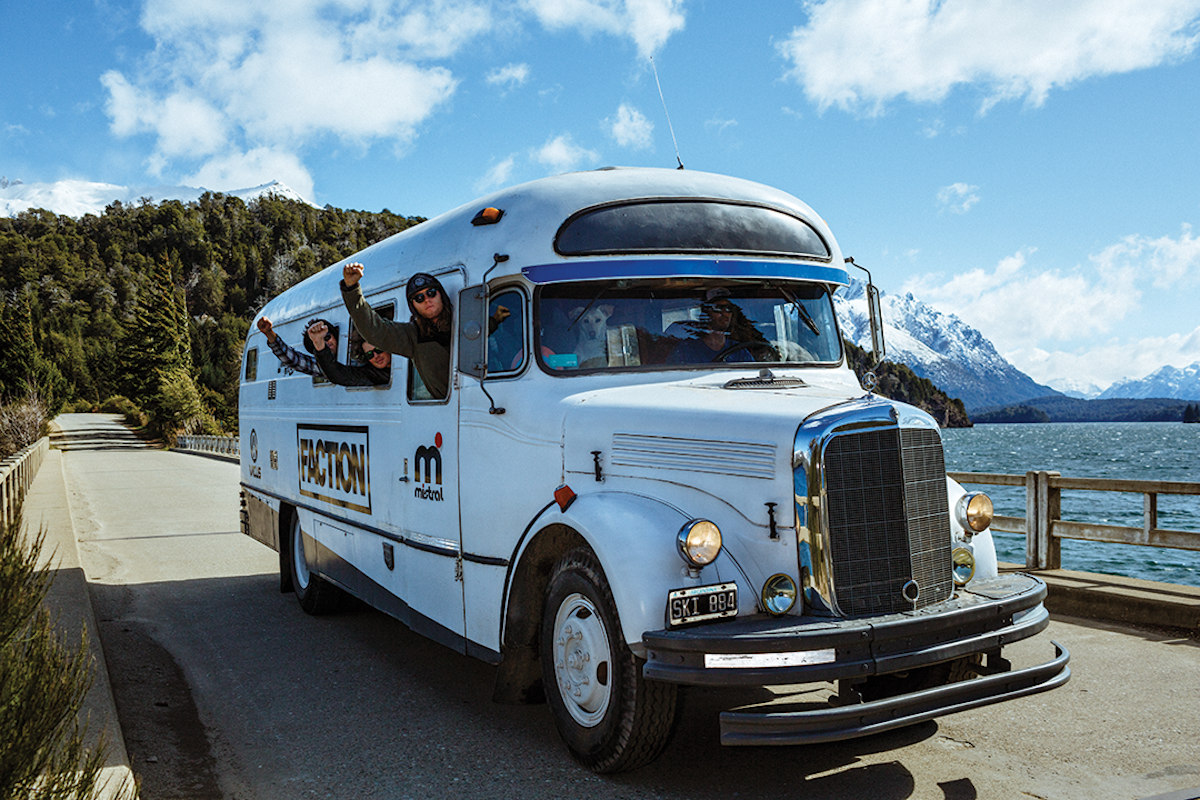 Bussin' in the Benz; Living La Chanchita Loca, with Faction Skis