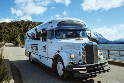 Bussin' in the Benz; Living La Chanchita Loca, with Faction Skis