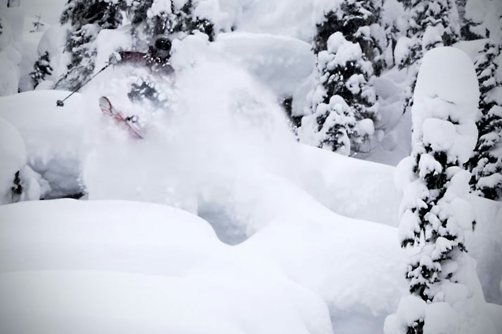 Mark Abma shows off the prime early-season conditions at Whistler Blackcomb