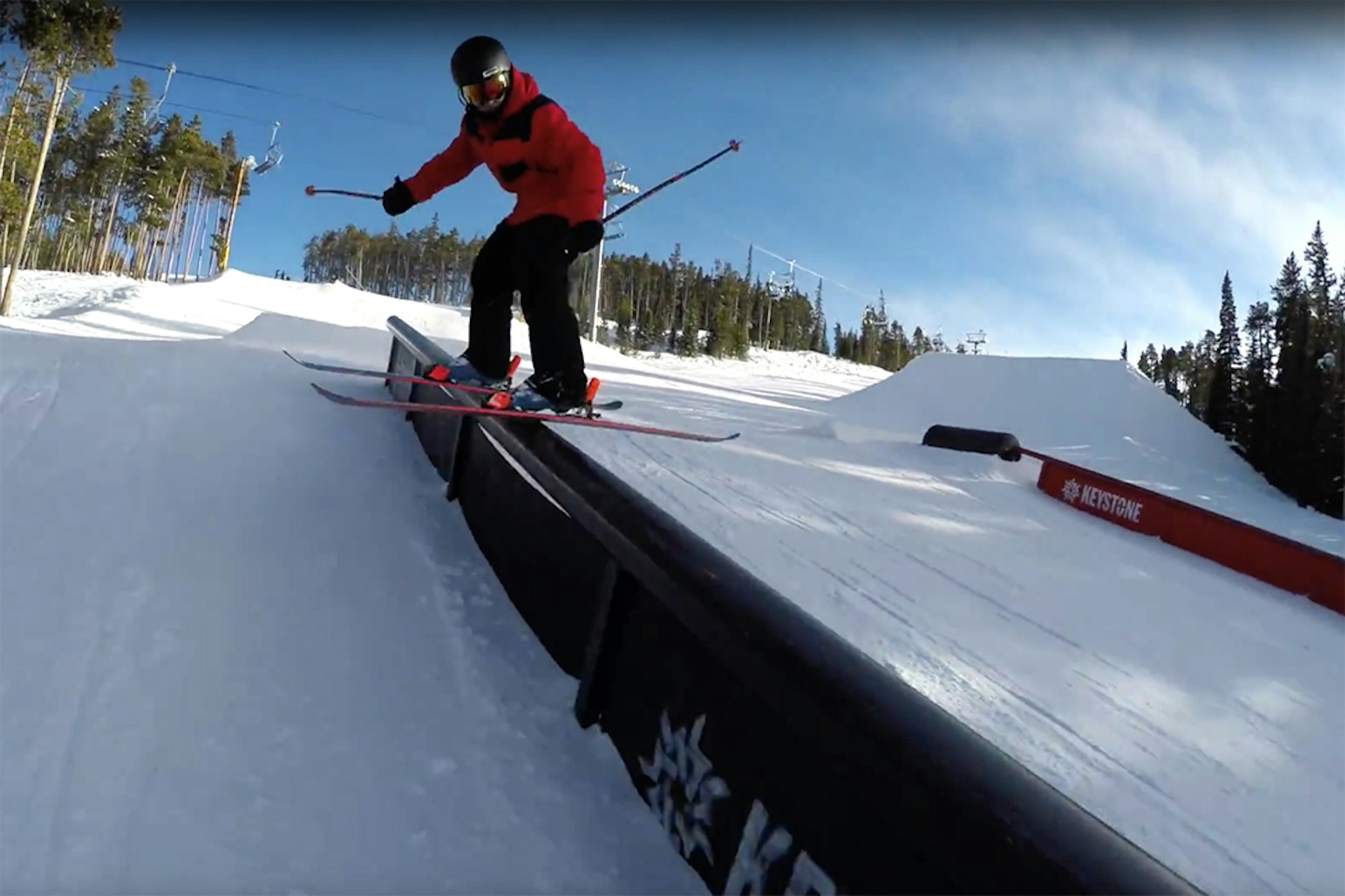 Park skiing phenom; youngster Mac Forehand is at it again