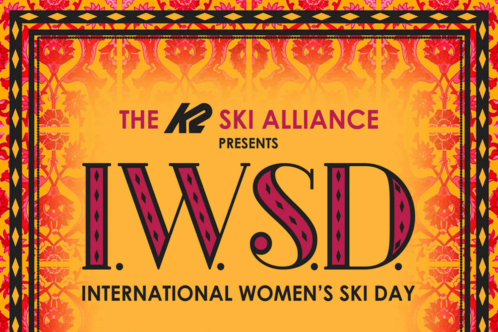 K2 Skis dubs December 12 International Women's Ski Day