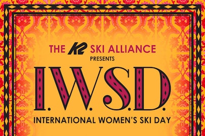 K2 Skis dubs December 12 International Women's Ski Day