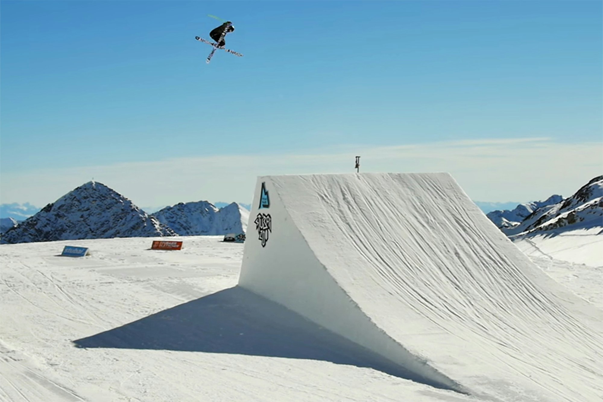 Ranalter and company wreak havoc on the Stubai Glacier in new "Black & White" edit