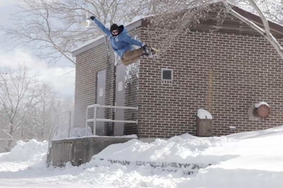 Watch: Hornbeck, Milbocker and Boberg prove that the midwest is a street-skiing dream