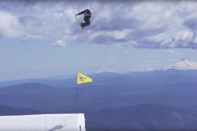 Dylan Ferguson is more than an aerials jock; see his new hot fire edit