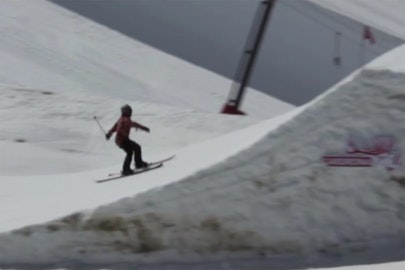 Here's a double cork 1440 that you don't see every day