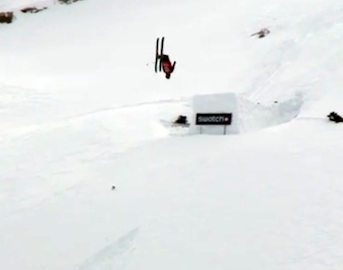 Watch JP Auclair stomp a colossal double backy at 2014 Swatch Skiers Cup