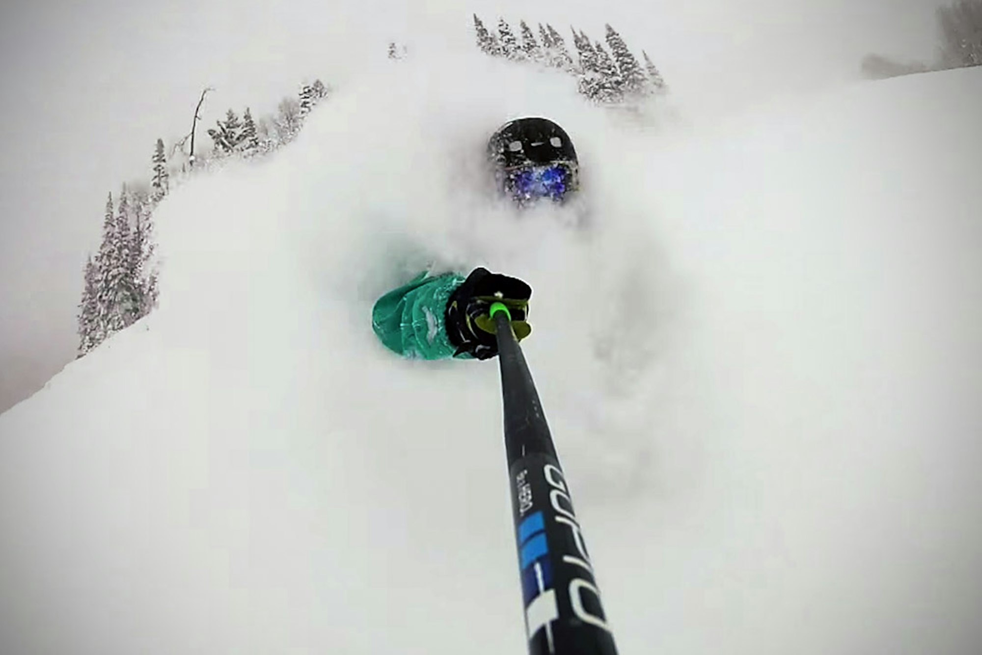 Throwback: 27 inches of snow in 24 hours makes for one hell of a faceshot