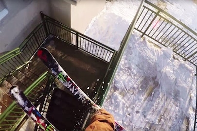 Go behind-the-scenes on a gnarly closeout feature with Tom Wallisch and his Good Company