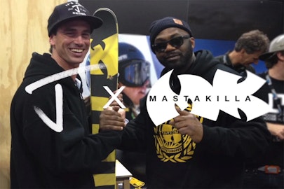 J Skis' Wu-Tang "Whip It" skis ain't nothin' to f#ck with