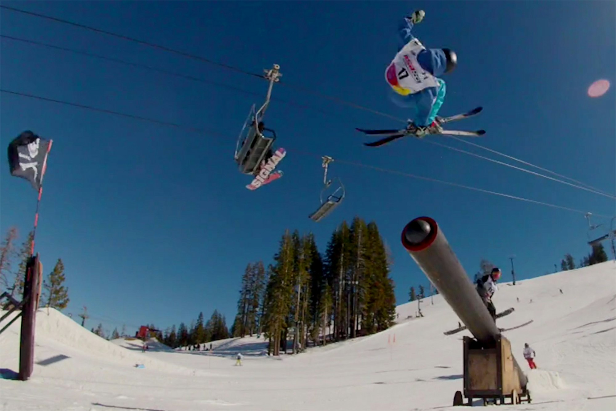 Thriteen-year-old Cody LaPlante is on the fast track to the top of the slopestyle ranks