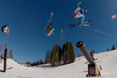 Thriteen-year-old Cody LaPlante is on the fast track to the top of the slopestyle ranks