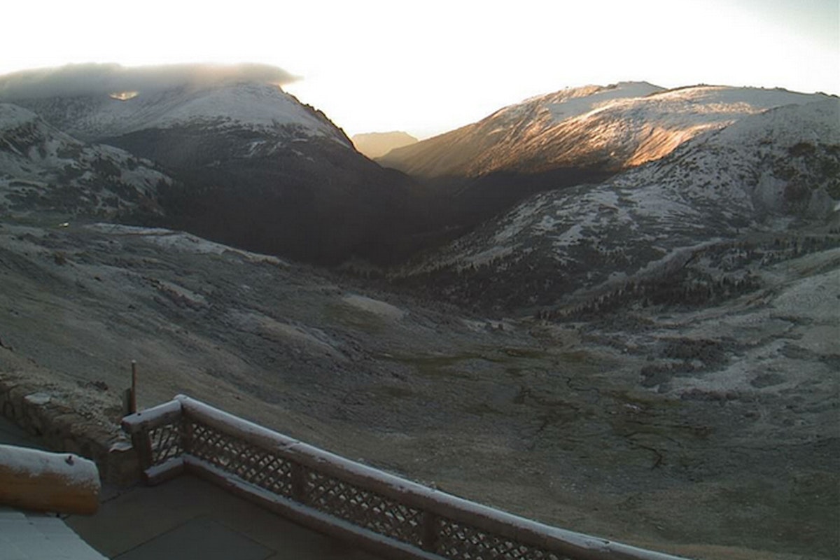 Colorado receives its first tasty helping of snow since last season