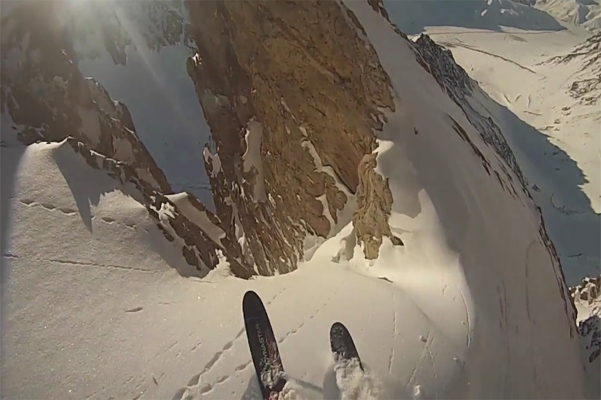 Tight couloirs and sketchy lines—watch it all go down in this POV edit from Argentina