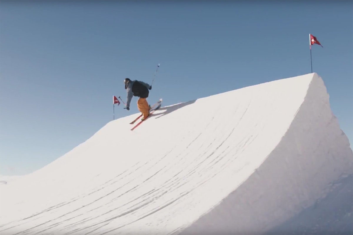Course Preview: James Woods shows you The North Face Freeski Open NZ slope setup