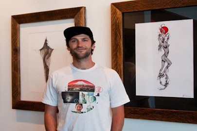 Pick up your favorite artwork—Eric Pollard launches redesigned website