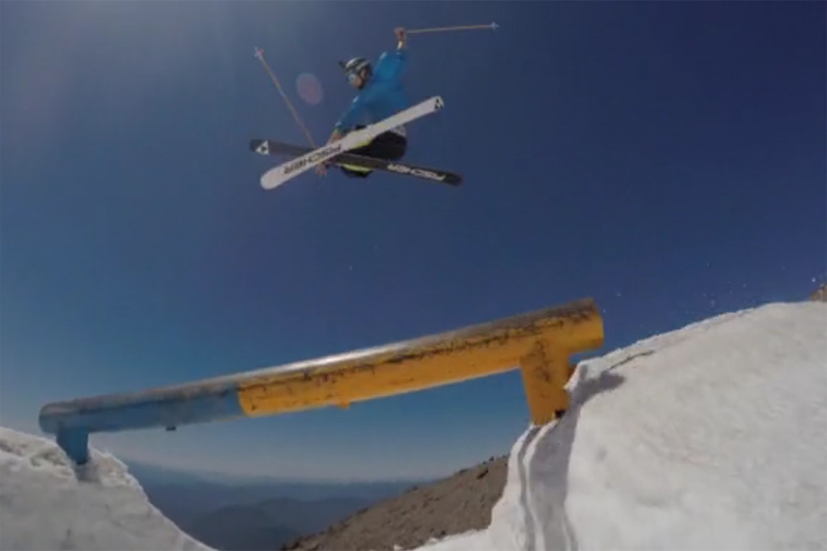 Big mountain duo Marcus Caston and Martin Lentz take on Mt. Hood in new summer edit