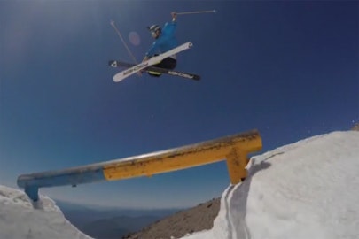 Big mountain duo Marcus Caston and Martin Lentz take on Mt. Hood in new summer edit
