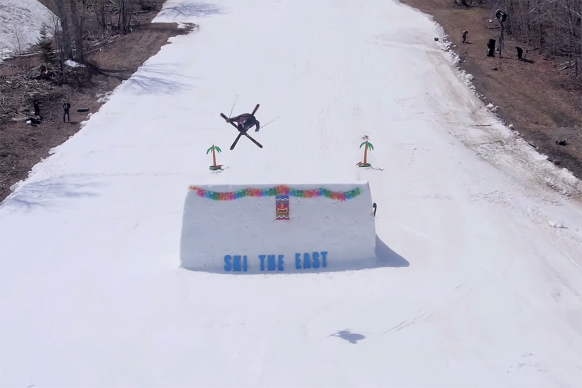 "Spectral" 5: Watch team Ski the East go bonkers in Mount Snow's Carinthia park
