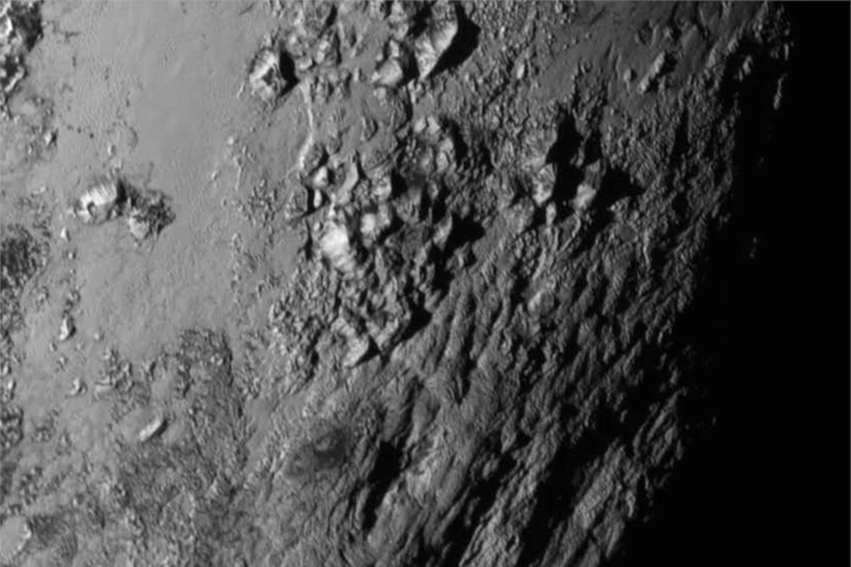 This just in: The 11,000 foot ice mountains on Pluto look mighty tasty