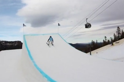 15-year-old Caroline Claire goes terrain park crazy in new season edit