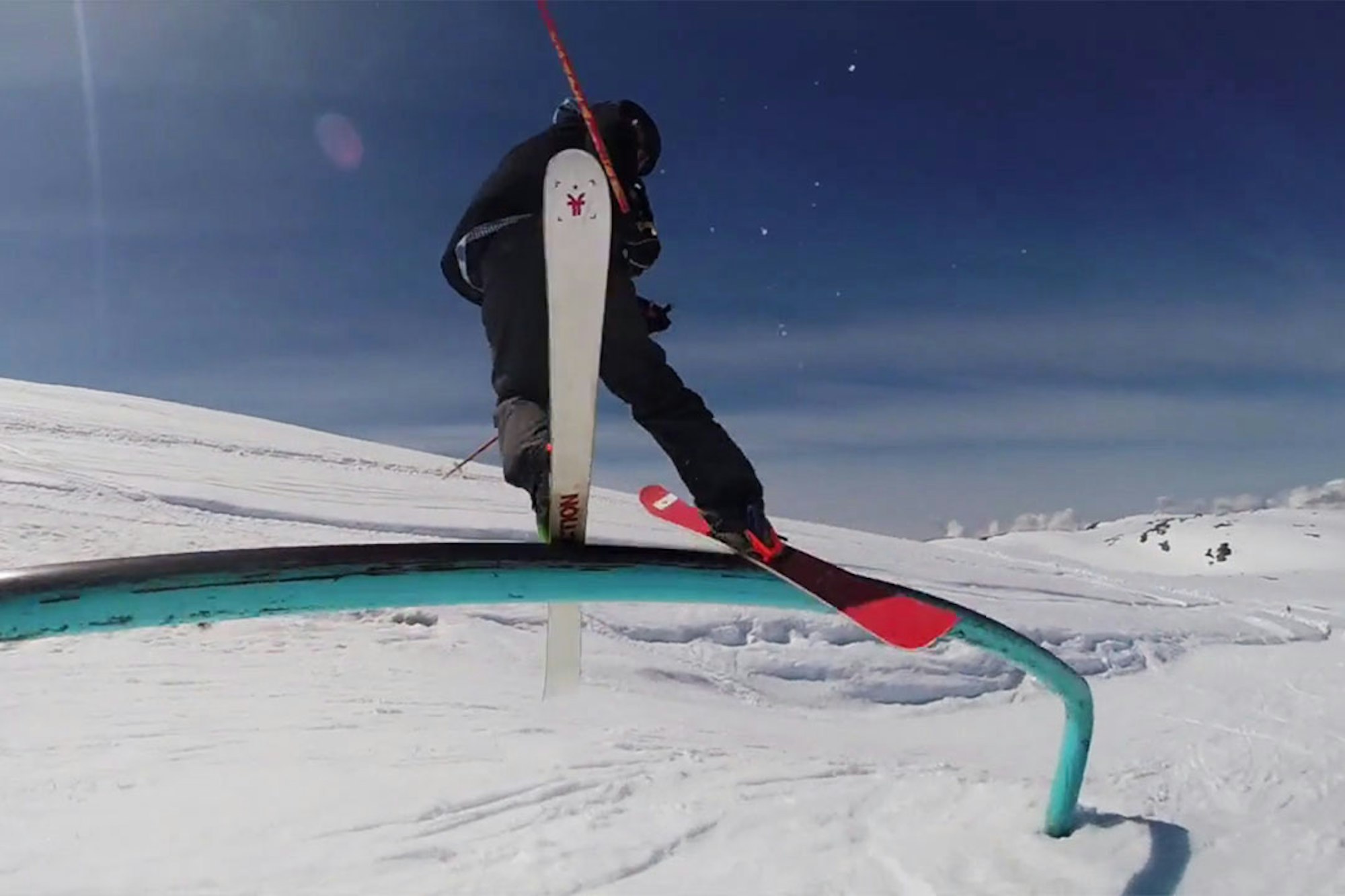 The guys and gals from NTG Freeski throw down on the Folgefonna glacier