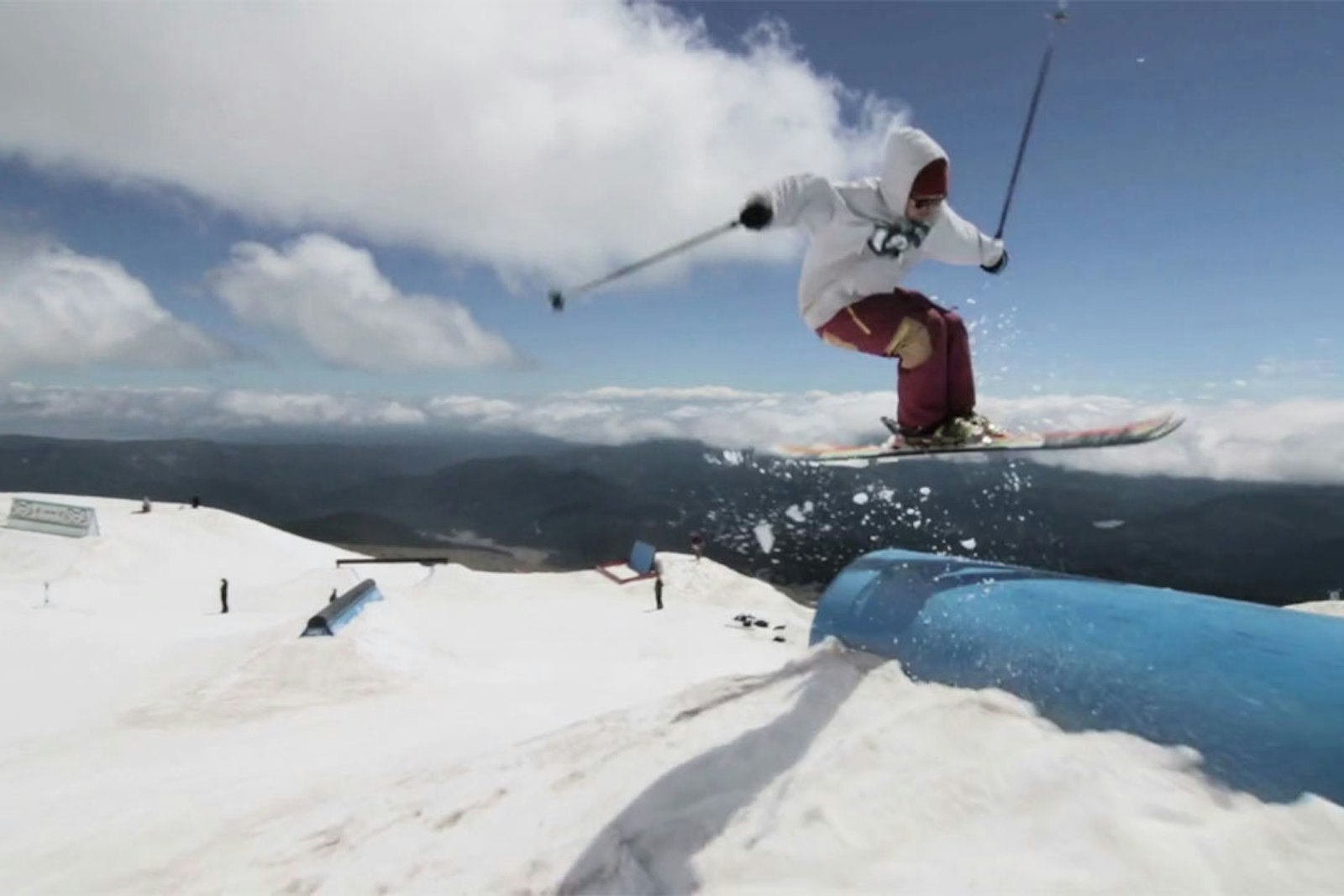 Lib Tech gets down for session one at Windells