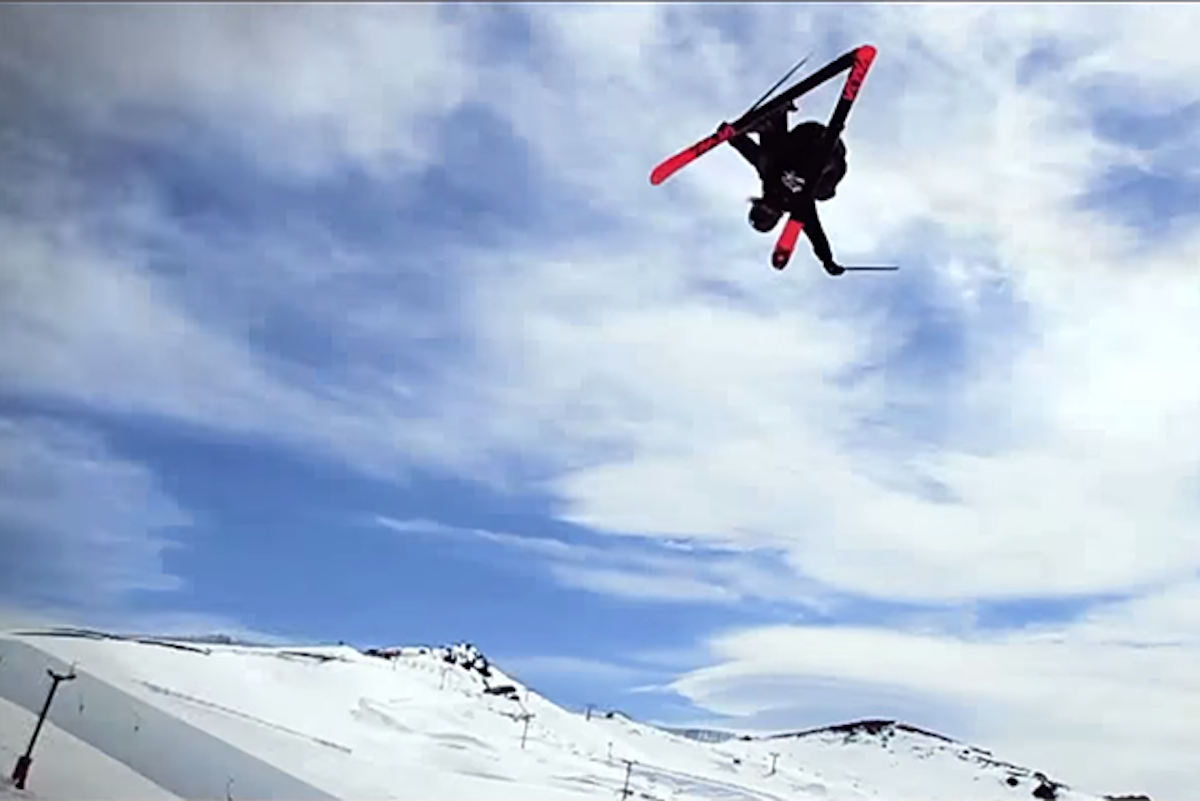 15-year-old Finn Bilous goes big and stomps hard in New Zealand