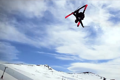 15-year-old Finn Bilous goes big and stomps hard in New Zealand