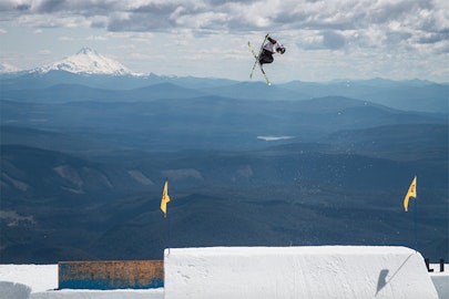 Big air, don't care; team Liberty Skis feasts upon the WCS 9 setup