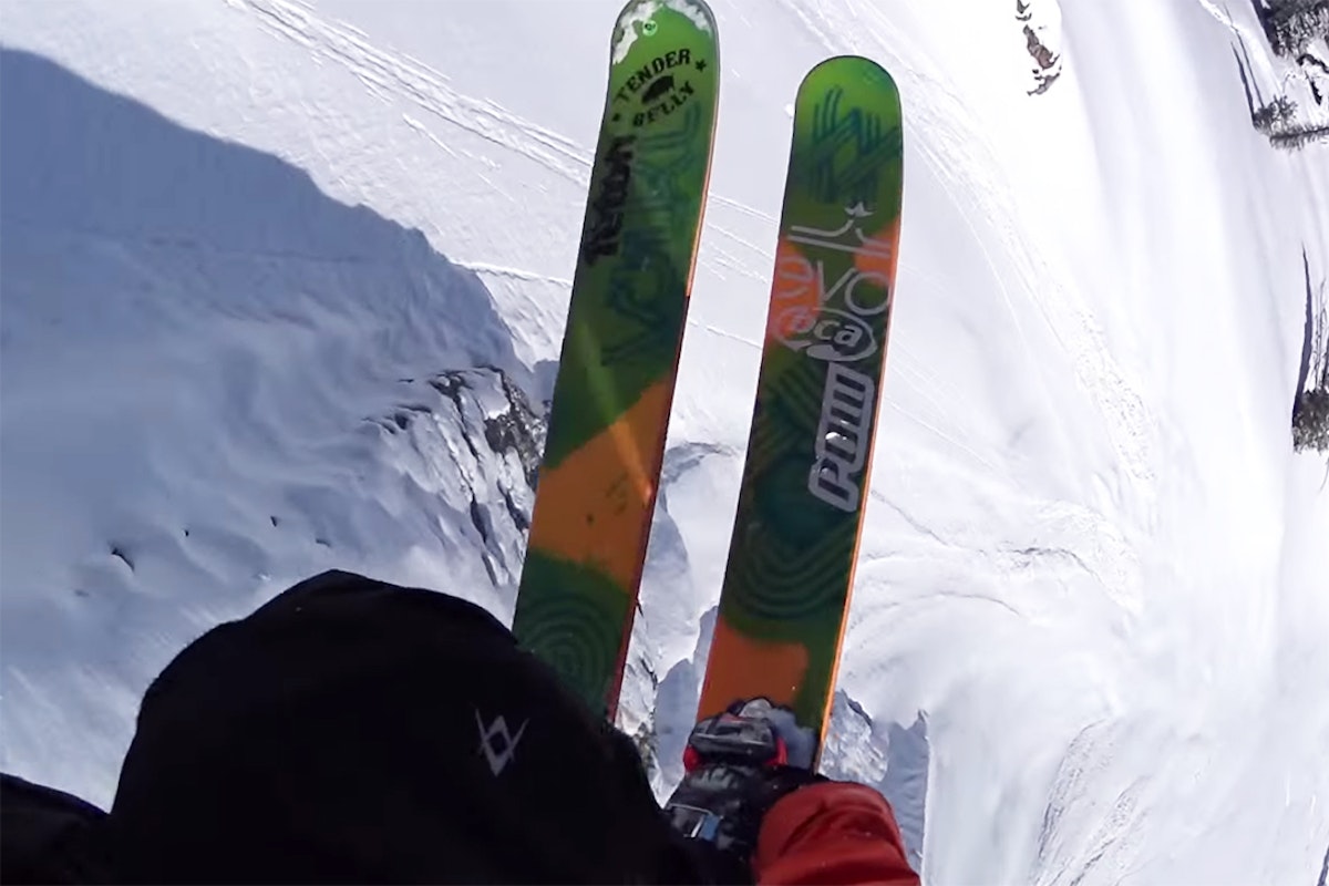 Hot fire: Dash Longe straps on a Sony Action cam and makes magic