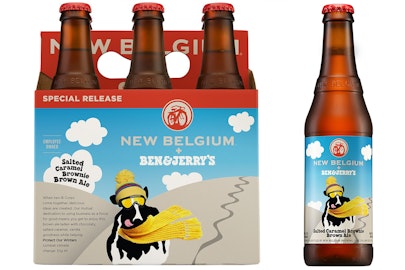 Stone cold delicious brews: Ben and Jerry's teams up with New Belgium to benefit POW