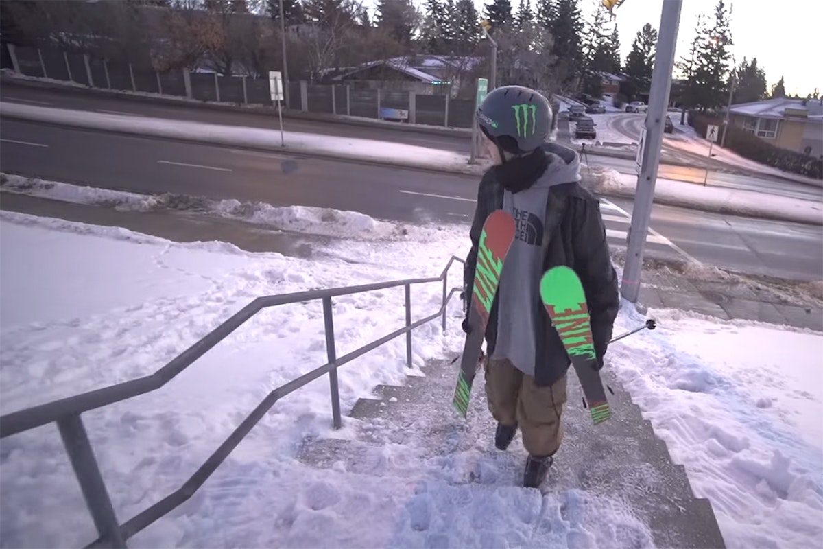Street skiing ain't easy; take it from Tom Wallisch and his "Good Company" crew