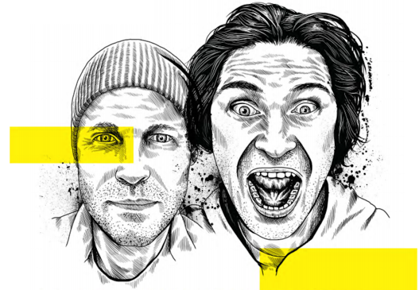 K2 Skis' Jeff Mechura and Mike Gutt