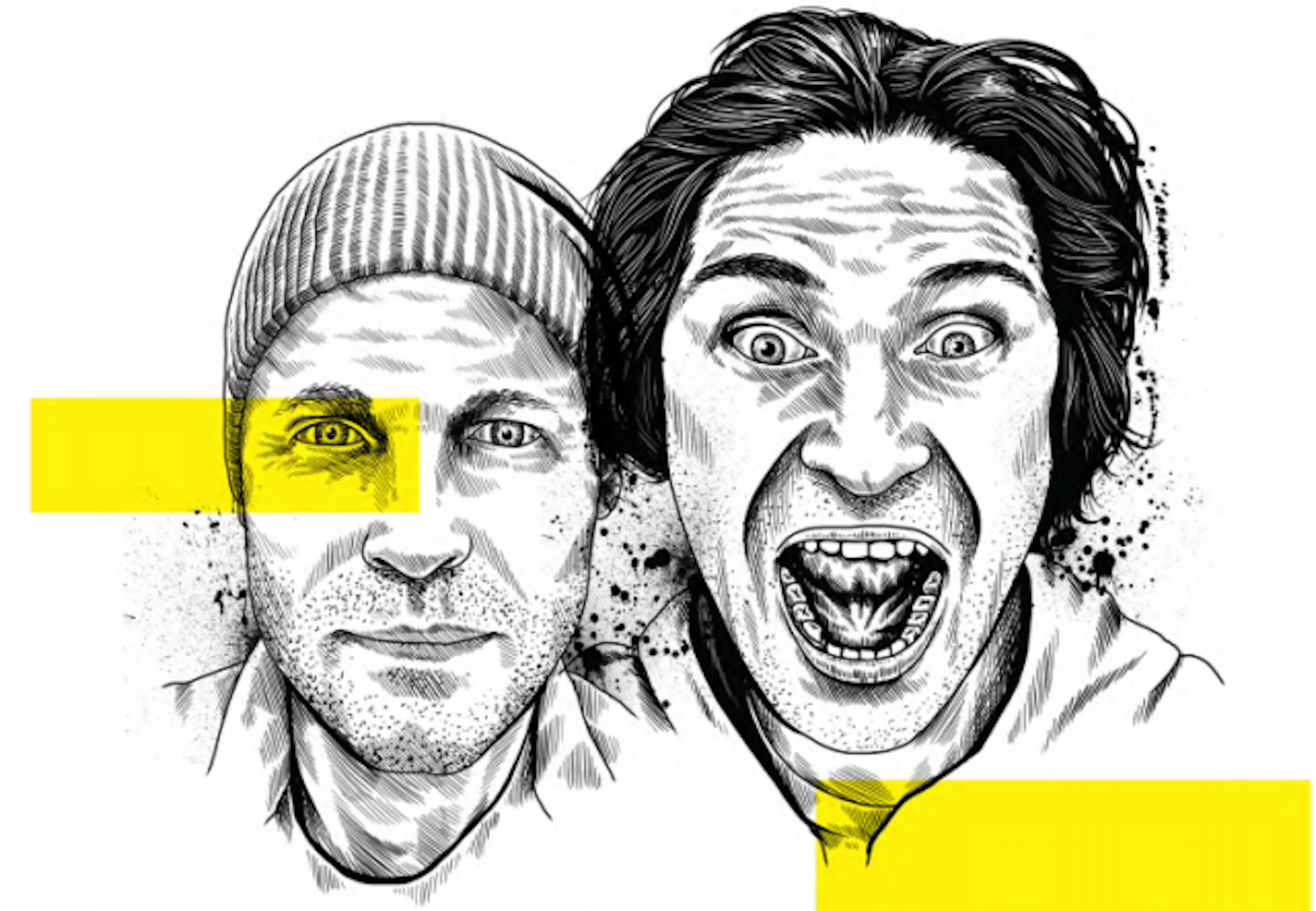 K2 Skis' Jeff Mechura and Mike Gutt