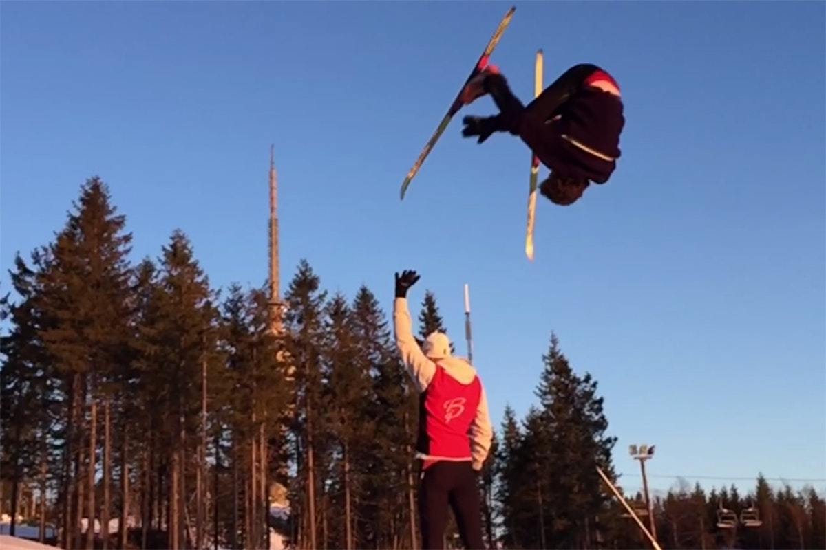 MMWUC: Norwegians shred the park on XC skis, first ever triple backflip on a dirt bike, more