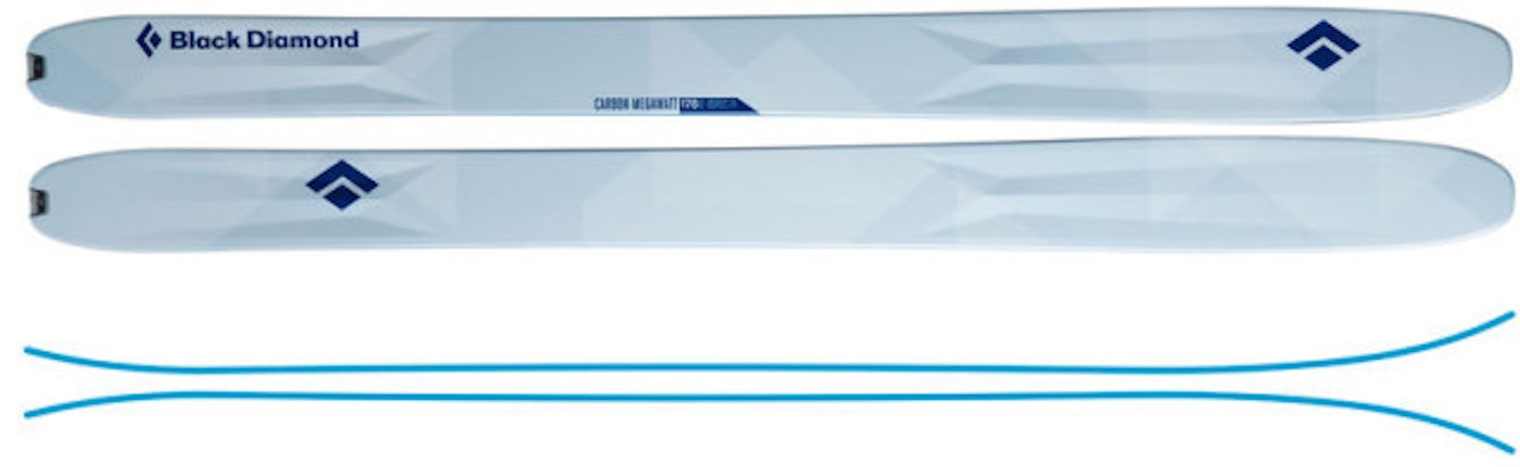 Black Diamond Carbon Megawatt skis