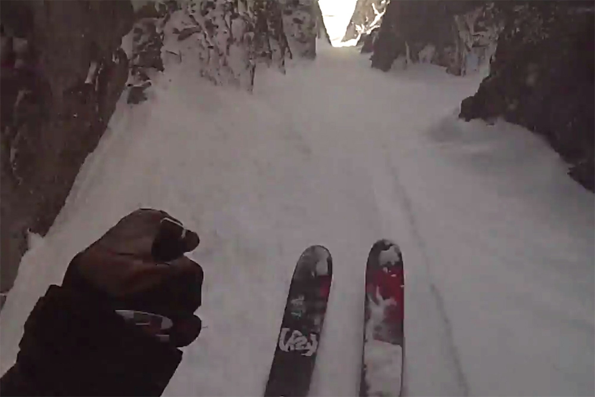 Watch: Big mountain star Sam Schwartz loves to toss his meat