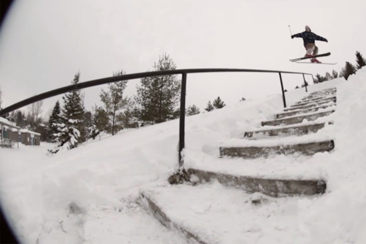 Watch: Ian "Rural" Compton jibs up a storm in Vermont