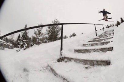 Watch: Ian "Rural" Compton jibs up a storm in Vermont