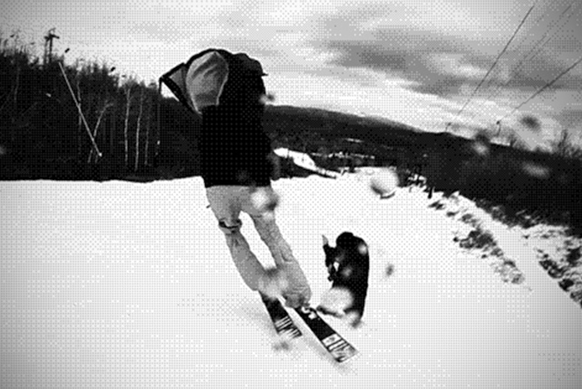 Debunking the myth that "only stupid people get hit by skiers in the terrain park."