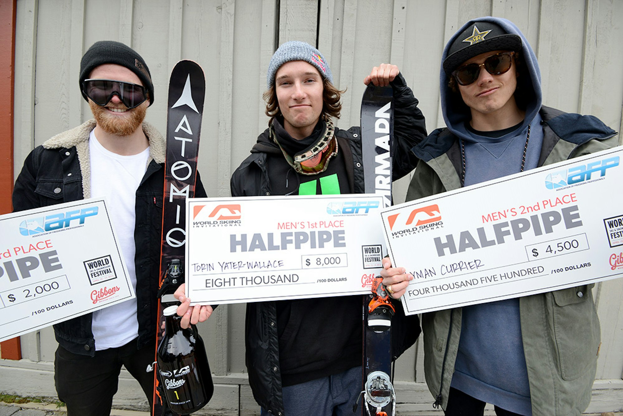 Gallery: Yater-Wallace and Drew top 2015 AFP World Champs halfpipe podium