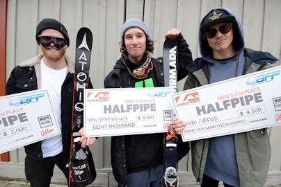 Gallery: Yater-Wallace and Drew top 2015 AFP World Champs halfpipe podium