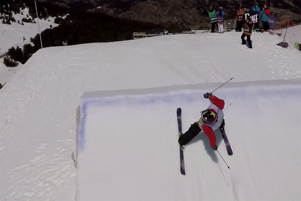 Øystein Bråten claims a knockout victory at 2015 Total Fight slopestyle competition