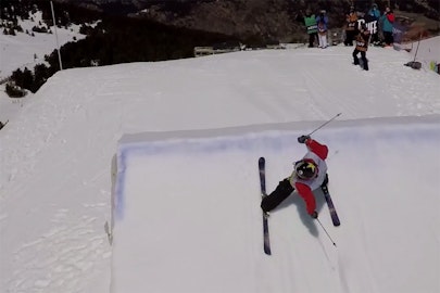 Øystein Bråten claims a knockout victory at 2015 Total Fight slopestyle competition