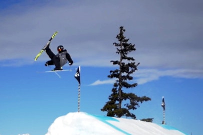 It's a Canadian road trip, eh? Greasing parks north of the border with Liberty Skis