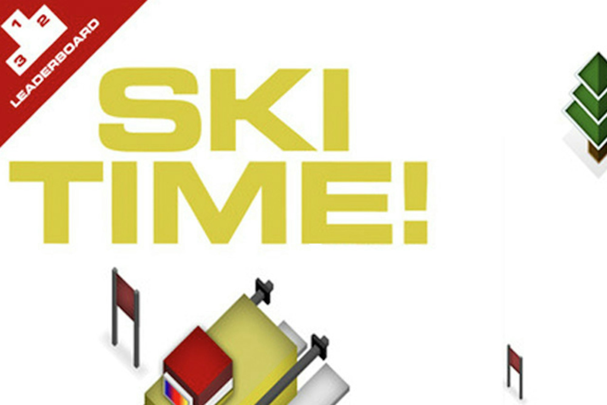Addiction is no joke; Download the Ski Time! app (game) right now