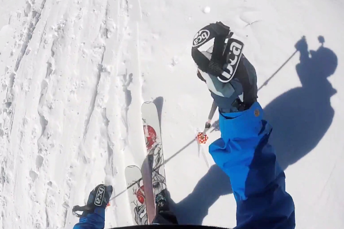 All about that Scraper Grip: Touring with the all-new BCA Scepter Aluminum ski poles