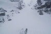 Nikolai Schirmer does his best Cody Townsend impression; rips a gnarly Norwegian couloir