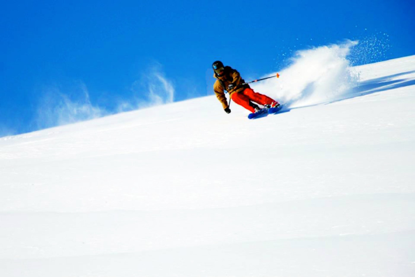 Skiing outside of Ramundberget Ski Area, Sweden